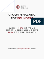 Growth Hacking For Founders