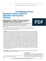 An Energy-Aware Task Offloading and Load Balancing For Latency-Sensitive IoT Applications in The Fog-Cloud Continuum