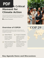 COP29 A Critical Moment For Climate Action