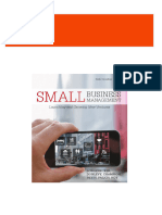 PDF Small Business Management Launching and Growing New Ventures Sixth Canadian Edition Longenecker Download