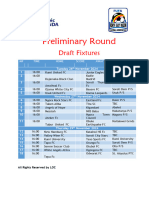 UGANDA CUP Draft Fixtures