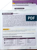 IT Unit 1 Communication Skills Notes