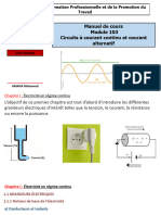 Circuits À Courant Continu Et Courant Alternatif