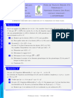 Fiche de Travaux Diriges Tle C 2 1