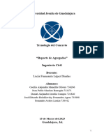 Reporte de Agregados - Tecnología de Concreto