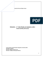 IFNMG - Relatório Química 3