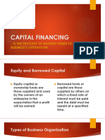 Capital Financing