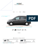 Dimensions - Opel Zafira 2005-2011 vs. Dacia Lodgy 2012-2017