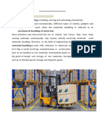 Material-Handling Notes PDF