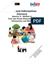 MODULE 4 - Text and Visual Dimensions of Information and Media