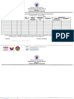 2nd Quarter Final Classroom Observation SCIENCE TEMPLATE