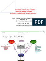 Genberg-Adaptive Optical Systems