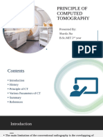 Principle of Computed Tomography