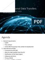 GDPR Data Transfers