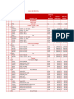 Lista de Precios Actualizada