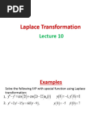 L18 - Laplace Transformation-Lecture 10