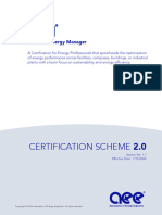 Certified Energy Manager Study Scheme 2024