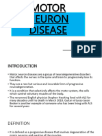 Motor Neuron Disease