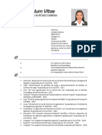 Curriculum Vitae Veronica Hurtado