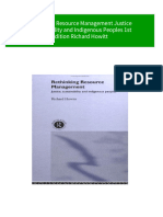 PDF Rethinking Resource Management Justice Sustainability and Indigenous Peoples 1st Edition Richard Howitt Download