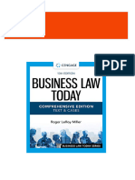 PDF Business Law Today, Comprehensive (MindTap Course List) 13th Edition Roger Leroy Miller Download