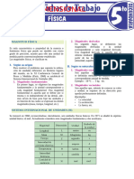 Magnitudes Fisicas y Analisis Dimensional para Quinto Grado de Secundaria