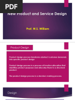 3 - New Product and Service Design