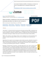 Fatores Associados A Complicações de Curto Prazo Após Inserção de Tubo de Gastrostomia Endoscópica Percutânea: Um Estudo de Coorte Retrospectivo