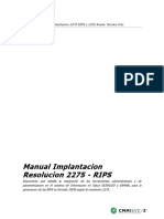 Manual Implementacion Resolucion 2275-RIPS y 2335 Anexo Tecnico Uno