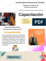 Tema Grupal Capacitación