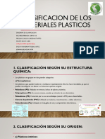 Clasificacion de Los Materiales Plasticos