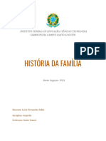 Trabalho Geografia - História Da Família