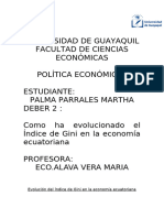 Politica Economica Palma