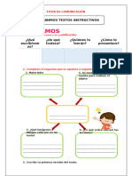 Ficha Comu Mier 22 Escribimos Texto Instructivo