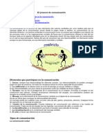 El Proceso de Comunicacion