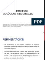 Unidad 10 - Procesos Biológicos Industriales