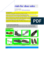 Materials For Shoe Soles