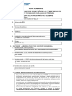 FORMATO - REPORTE BUENA PRÁCTICA C y T I.E 80885 SAN JUAN DE DIOS