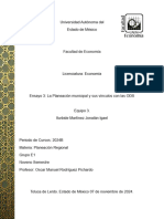 Ensayo 3 - La Planeación Municipal y Sus Vínculos Con Las ODS