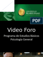 Video Foro Una Mente Maravillosa