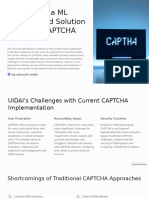 Developing A ML Model Based Solution To Refine CAPTCHA