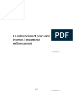 Le Référencement Pour Votre Site Internet, L'importance Référencement - V1.0