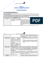 Actividades - Desarrollo Del Tema 5. Peri-Odo de Entreguerras y II Guerra Mundial