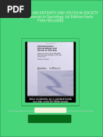 GLOBALIZATION UNCERTAINTY AND YOUTH IN SOCIETY Routledge Advances in Sociology 1st Edition Hans-Peter Blossfeld All Chapter Instant Download