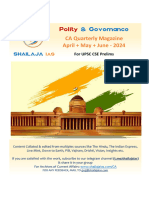 Shailaja IAS Q2-Polity & Governance