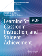 Learning Styles, Classroom Instruction, and Student Achievement