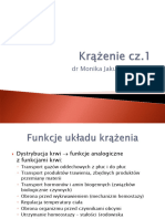 Fizjologia Krazenia Kosmetologia Fizjologia Czlowieka 2019-2020 13.03.2020