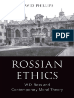 David Phillips - Rossian Ethics - W.D. Ross and Contemporary Moral Theory-Oxford University Press (2019)