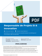 914 Responsable de Projets Si Innovation FR en Standard