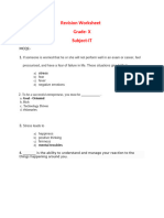 Revision Worksheet IT